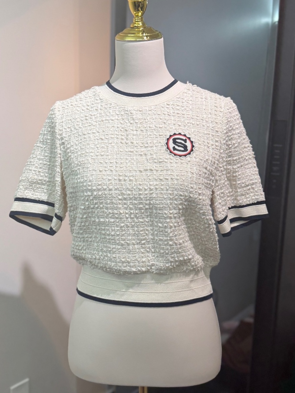 Sandro short sleeve top